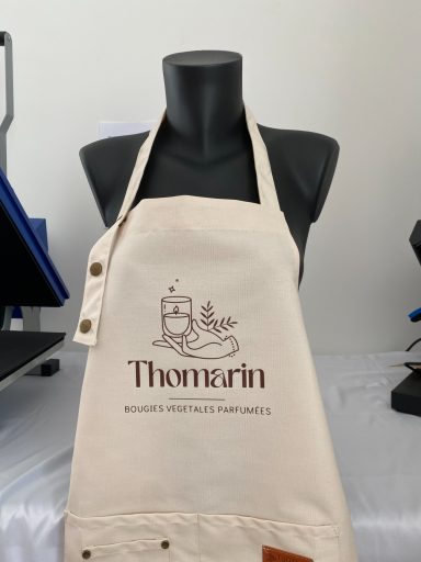 Tablier Thomarin Bougies