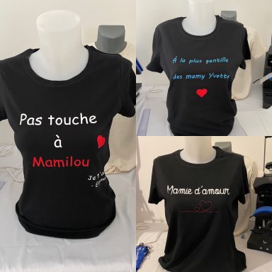 Tee-shirt personnalisés